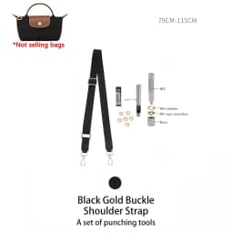Canvas bag shoulder strap for Longchamp mini bag durable fashion Replacement Shoulder Strap bag modification bag accessories