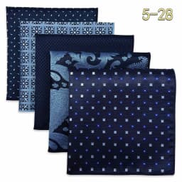 5 PCS Mens Pocket Square Set Assorted Handkerchief Multi Styles Paisley Floral Suit Large 32cm Hanky Business Accessories
