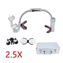 2.5X 3.5X Dental LED Head Light Lamp For Magnification Binocular Loupes 5W Light Dentisit Surgical Headlight Lab Equipment