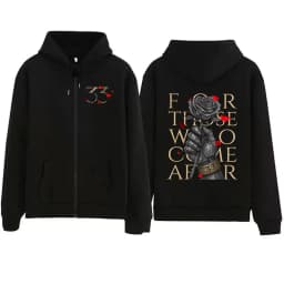 For Those Who Come After Zip Up Hoodie Clair Obscur Expedition 33 Game Fans Men Women Sweatshirt Vintage Oversized Coats Hoodies
