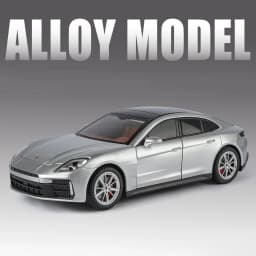 1:32 Cayennes Turbo SUV Panamera Alloy Car Model Diecasts Metal Toy Vehicles Car Model Simulation Sound and Light Childrens Gift