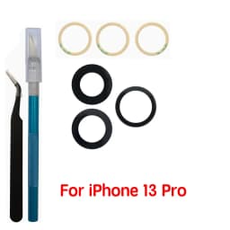 Back Camera Glass For iPhone 11 12 13 14 15 Plus MIni Pro Max Rear Camera Lens With Adhesive And Remove Tools Replacement