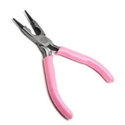 Mini Pliers Diagonal Round Bent Needle Nose Handcraft Beading Insulated Cutter Pliers For Jewelry Making Tools