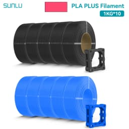 SUNLU 10KG PLA/PLA PLUS Filament 1.75mm 1KG Without Tray 3D Printer Filament for 3D Pen & Refill Filament