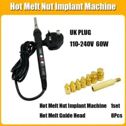 Heat Insert Nut Stainless Screw TS100 Soldering Iron Tip Insert Internal Thread Head Brass Hot Melt Insert Nuts Bolt Insertion