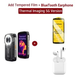Ulefone Armor Mini 20T Pro Rugged Phone 8GB+256GB 4.7" Display 6200mAh MediaTek Dimensity 6300 Android 14 33W 5G Smartphone