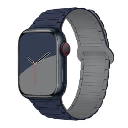 Magnetic Strap for Apple Watch Band 46mm 45mm 44mm 42mm 49 40 Silicone Correa Bracelet iWatch Series 12 11 10 9 8 7 Se ultra 3 4