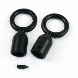 4/10/20Pcs 8mm Metal Bags Strap Buckle O Ring Spring Snap Hook for Keychain Hanging Bell Handbag End Stopper Bag Accessories