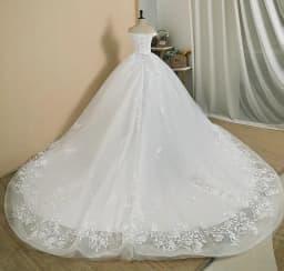 Robe De Mariee Off The Shoulder Lace Princess Wedding Dresses For Bride Sleeveless Ball Bridal Gown Vestido De Noiva Customized