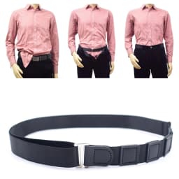 2pcs Men's Shirt Holders Stays Y-Style Adjustable Elastic Leg Suspenders Straps Non-slip Clips Sock Garter Clamps for Military