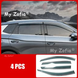 Car Rain Deflector For BYD Sealion 5 DM-i 2025 2026 Car Side Window Visor Rain Eyebrow Sun Shield Awning Guard Cover Accessories