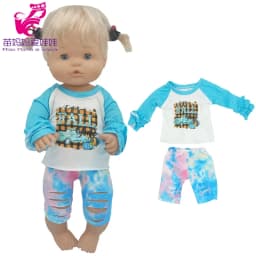 43cm Doll Clothes Coat Nenuco Ropa Y Su Hermanita 17 Inch Baby Dolls Jacket Children Girl Birthday Gifts