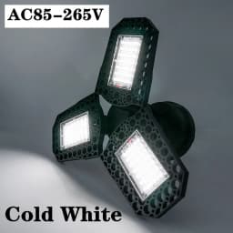 1/2pcs LED Deformable Bulb E27 Led Lamp Super Bright 40W 60W 80W Garage Light AC 85-265V Deform Light for Warehouse Factory Gym