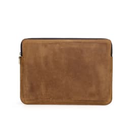 CONTACT'S Genuine Leather Laptop Case Macbook Pro 14.2 Inch Tablet Handbag Daily Office Businesses Gift Laptop Bags