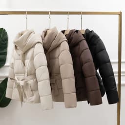 Women's Down Cotton Padded Jacket 2024 Short Loose Korean Version Ladies Outerwear Comfortable Elegant Lady Winter Parka Coat