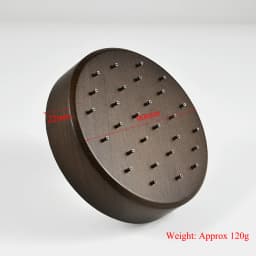 Solid Wood Labret Dermal Anchor Body Piercing Jewelry Top Display Seller Cases Display Tool with Screw Thread