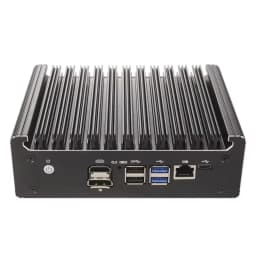 6x2.5G LAN Solid Fanless Mini PC Firewall Intel N100 Pentium Gold 8505 7505 6305 DDR5/DDR4 NVMe/SATA Proxmox/pfSense Home Server