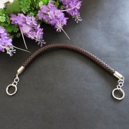2Pcs 30-60cm Leather Bags Handles Shoulder Strap DIY Replace Handbag Straps Braid PU Rope Fashion Woman Bag Hardware Accessories