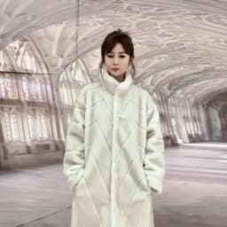 2026 Winter Autumn Winter Eco friendly New Coat Imitation Fur Thickened Warm Loose Long Coat Large Women's Clothing