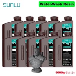 SUNLU 10KG Standard / Water-Wash / Water Wash ABS LIKE 3D Resin 1KG/Bottle 405nm UV Resin For Most SLA/DLP/LCD 3D Printer 1kg