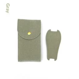 Compact Velvet Watch Storage Bag Soft Anti-scratch Lining Snap Closure for Daily Use Short Trip