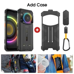 Ulefone Armor 21 16GB RAM 256GB ROM ,Android15 Helio G99 6nm, 64MP Camera,24MP Night Vision Camera ,9600mAh.6.58"120Hz.NFC