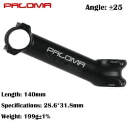 Paloma Bicycle Extended Stem 150mm Long 12 Degree CNC Handle 28.6 * 31.8mm Mountain Bike Road Bike Equipment Accessories