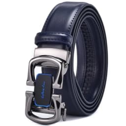 Men's Ratchet Belt Click Adjustable Men's Gift Automatic Buckle Belt 3.5cm Wide Cut Perfect Fit