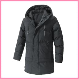 Men's Winter Hooded Puffer Parka Plus Size 7XL 8XL Thermal Warm Windbreaker Coat Mid-Long Heavyweight Casual Outdoor Jacket