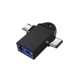 For Android Type-C 2-in-1 OTG Adapter Otg Type C Cable For Xiaomi Tablet Hard Disk Drive Flash Disk USB Mouse Converters