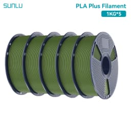 SUNLU 5KG PLAPLUS Filament 1.75MM Neatly Arranged No Knots No Bubble Eco-Friendly Non-Toxic Odorless Bright Color Good Toughness