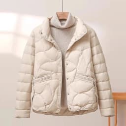 New Women Down Cotton Jacket 2025 Winter Temperament Elegant Female Coat Comfortable Loose Ladies Cotton Padded Outerwear