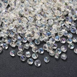 100pcs 5mm Water Drop Shape Glass Hanging Beads Colorful Czech Glass Seed Beads DIY Jewelry Making Beaded Bracelet Necklac