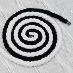 Halloween Christmas Cotton Shoelaces 8 Solid Color 8mm Wide Round Thick Rope Fall Winter Three-Strand Twisted Multiple Sizes