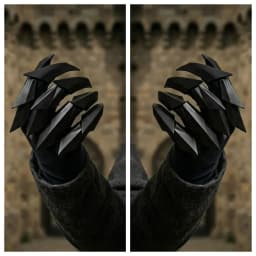 Knight Tactical Armor Gloves 3D Printing Mobilizable Darkly Style Cosplay Photograph Item Personality Gloves For Man