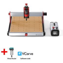 Twotrees TTC450 Ultra High Precision CNC Router 3-Axis/4-Axis Milling Cutting Machine 500W Spindle Carving Metal CNC Engraver