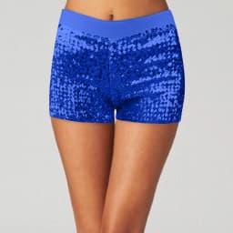 Women Sequins Shorts High Waisted Vintage Disco Dance Hot Pants Shiny Glitter Jazz Nightclub Mini Short Stretch Summer Shorts