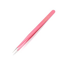1pcs Anti-Static Excellent Quality Tweezers Bend Long Nose Cross Tweezers For Intersperse Beads Jewerly Tools Sewing Accessories