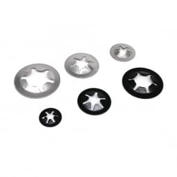 HZYUEGOU M2 M2.5 M3 M4 M5 M6 M8 M10 M12 External Circlip Self-Locking Retaining Push On Shaft Bearing Outside Snap Ring Washer