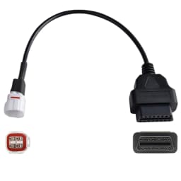 For Yamaha 3/4 /6 Pin To OBD2 Connector Motorbike OBDII Diagnostic Cable OBD Fault Code Reader Adaptor Extension Cable