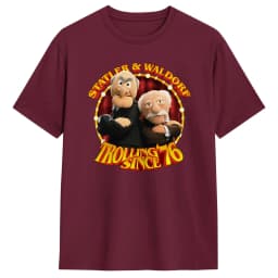 Trolling 76 Statler And Waldorf T Shirt Beach T Shirts Men 100 Cotton Breathable Plus Size Clothes Short Sleeve Vintage Tshirt