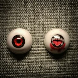 Resin Eyes 12mm Red Eyes DIY Doll Accessories For BJD Doll DIY Handmade Eyeball