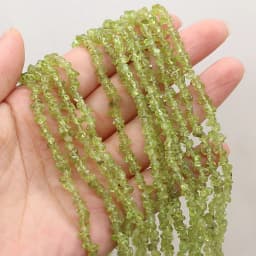 19 Kinds Natural Semi-precious Stone Unshaped Stone Aquamarine 3x5-4x6mm For DIY Necklace Earrings Accessories Gift Length 40cm