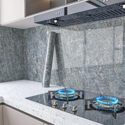 40cm Width Marble Self Adhesive Wallpaper Vinyl Wall Stickers Waterproof Contact Paper For Kitchen Decorative Film Home Decor