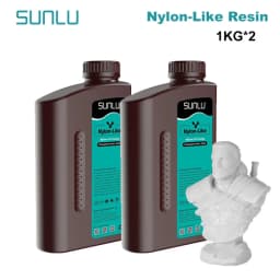 SUNLU 2KG Nylon-Like/ Toughness / High Temperature 3D Resin 405nm UV Resin For Most SLA/DLP/LCD 3D Printer Material UV Sensitiv