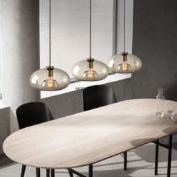 Art Industrial Retro E27 Glass Pendant Light Nordic Loft Chandelier Kitchen Restaurant Minimalist Hanging Lamp Suspension LED