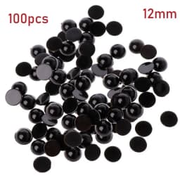 100/500 Pcs Black Safe Plastic Eyes Doll Eyes for DIY Dolls Making Toys Bear Eye Amigurumi Doll Accessories
