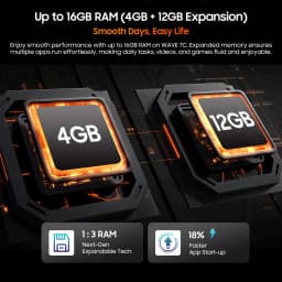 Blackview Wave 7C Smartphone 6.56 inch HD+ IPS Eye-Comfort Screen Display 5000mAh 64GB 128GB 32MP Camera AI CellPhone