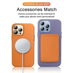 Luxury Magnetic Leather Case for Apple iPhone 18 17 Pro Max 16 13 12 14 15 Plus Official MacSafe for Magsafe I Phone Cover Etui