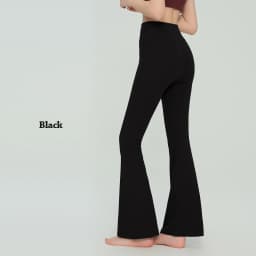 Women's High Waisted Tight Fitting Hip Lifting Slim Leg Long Yoga Flared Pants Breathable Comfort Fitness Leisure Sports Pants